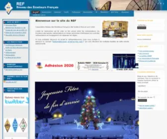 R-E-F.org(Réseau des Emetteurs Français) Screenshot
