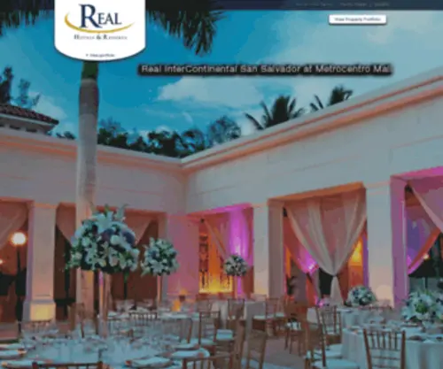 R-HR.com(Real Hotels & Resorts) Screenshot