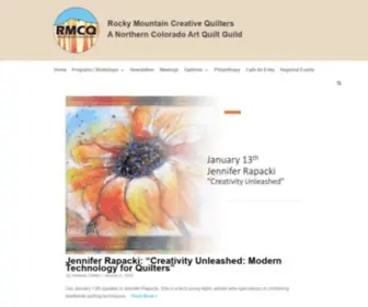 R-M-C-Q.org(Rocky Mountain Creative Quilters) Screenshot