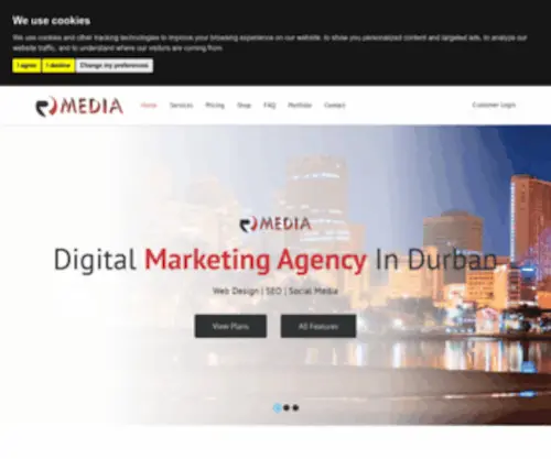 R-Media.co.za(R Media) Screenshot