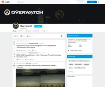 R-OW.com(R/Overwatch) Screenshot
