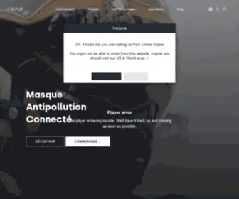 R-Pur.com(Masque Antipollution Connecté) Screenshot