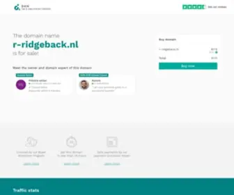 R-Ridgeback.nl(Rhodesian ridgeback) Screenshot