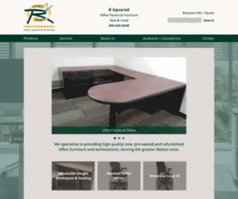 R-Squared.com(Office Panels & Furniture) Screenshot