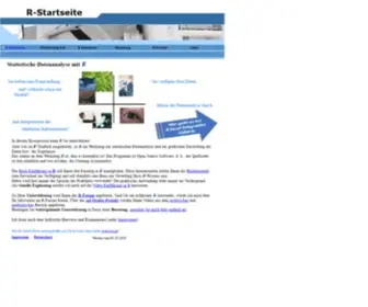 R-Statistik.de(R-Startseite) Screenshot