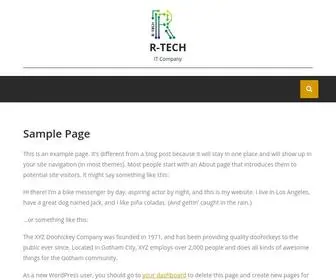 R-Tech.al(IT Company) Screenshot