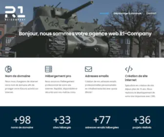 R1-Computer.com(Création et hébergement de sites internet à Bastogne en Province du Luxembourg) Screenshot
