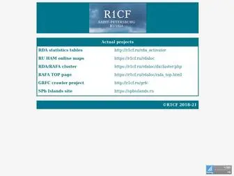 R1CF.ru(R1CF portal) Screenshot
