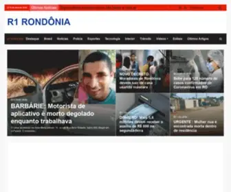 R1Rondonia.com.br(R1 Rondônia) Screenshot