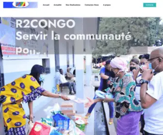 R2Congo.net(Servir la communauté) Screenshot