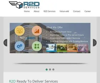 R2Dservices.com(R2D) Screenshot