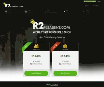 R2Pleasent.com(Buy OSRS Gold) Screenshot