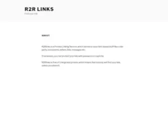 R2Rlinks.com(R2R links) Screenshot