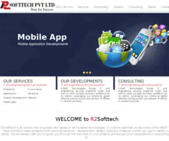 R2Softtech.com(Software developers) Screenshot