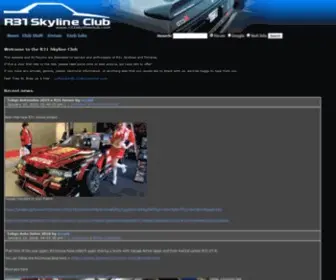 R31SKylineclub.com(R31 Skyline Club) Screenshot