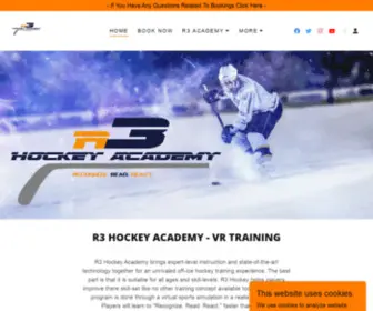 R3Hockey.com(R3 Virtual Hockey Academy) Screenshot