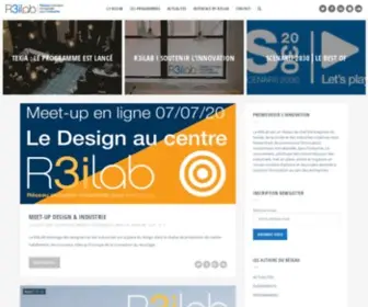 R3Ilab.fr(Réseau innovation immatérielle pour l'industrie) Screenshot