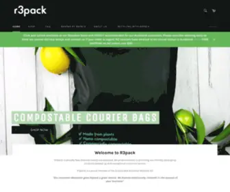 R3Pack.co.nz(Eco Friendly Courier Bags) Screenshot