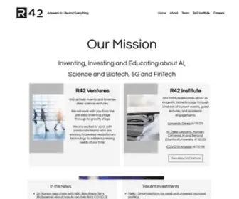 R42Group.com(R42 group) Screenshot