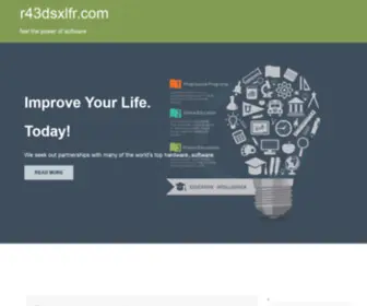 R43DSXLFR.com(Feel the power of software) Screenshot