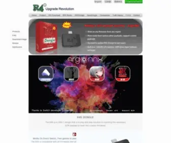 R4I-SDHC.com(R4 R4i SDHC Revolution for NDSi/NDSL/NDS R4i Cards R4 Cards) Screenshot