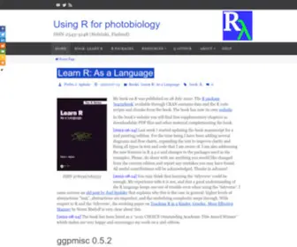 R4Photobiology.info(ISSNHelsinki, Finland)) Screenshot