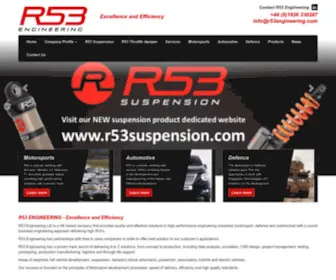 R53Engineering.com(Excellence and Efficiency) Screenshot