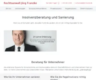 RA-Franzke.de(Anwalt) Screenshot