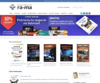 RA-MA.es(Grupo Editorial RA) Screenshot