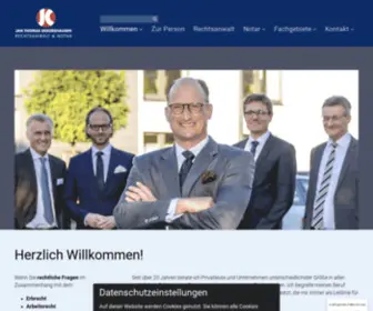 RA-Ockershausen.de(Rechtsanwalt und Notar Ockershausen) Screenshot