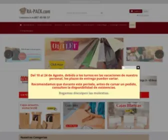RA-Pack.com(Tienda) Screenshot