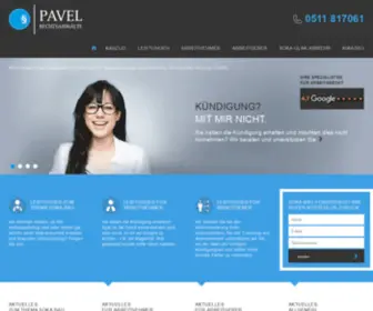 RA-Pavel.de(SOKA Bau und Arbeitsrecht) Screenshot