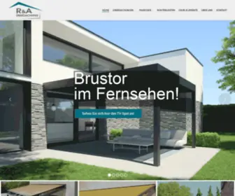 RA-Ueberdachung.de(Überdachungen) Screenshot