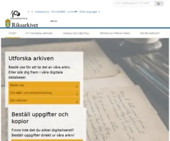 RA.se(Släktforskning) Screenshot