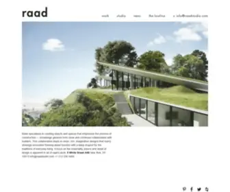 Raadstudio.com(Raadstudio) Screenshot