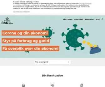 Raadtilpenge.dk(Rådtilpenge.dk) Screenshot