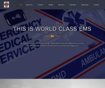 Raaems.org(Richmond Ambulance Authority) Screenshot