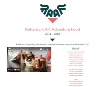 Raafrotterdam.nl(RAAF Rotterdam) Screenshot