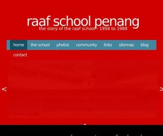 Raafschoolpenang.com(RAAF School Penang) Screenshot