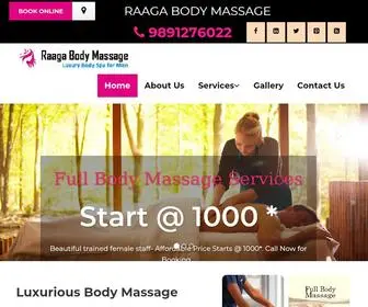 Raagabodymassage.com(Карта) Screenshot