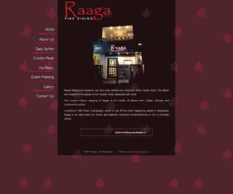 Raagarestaurant.in(The Restaurant) Screenshot