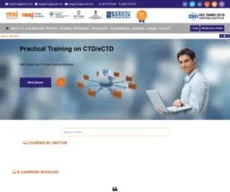 RaajPharmaelearning.com(Raaj Global Pharma) Screenshot