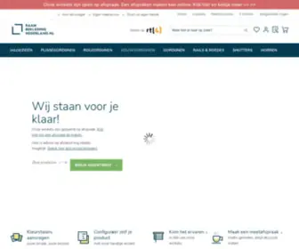 Raambekledingnederland.nl(Raambekleding nederland.nl) Screenshot