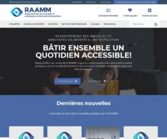 Raamm.org(Accueil) Screenshot