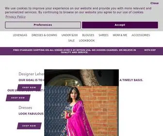 Raastheglobaldesi.com(Indian Clothing USA) Screenshot