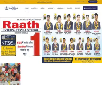 Raathinternationalschoolalwar.com(Raath International School) Screenshot