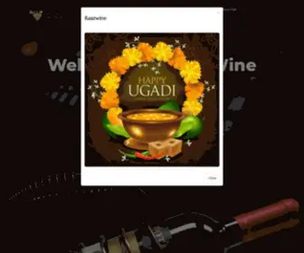 Raazwine.com(Raaz Wine) Screenshot