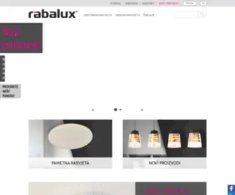 Rabalux.hr(Illuminates your home) Screenshot