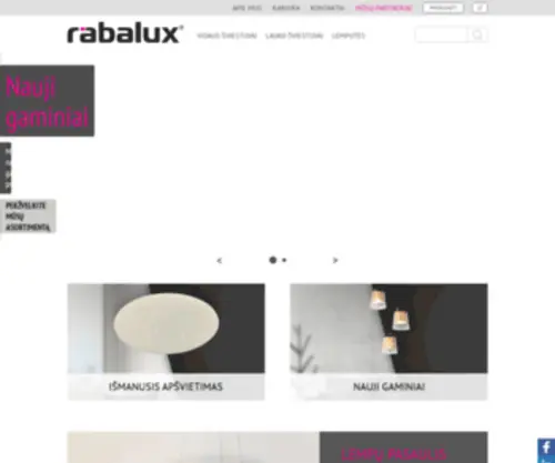 Rabalux.lt(Illuminates your home) Screenshot