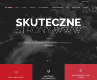 Rabanet.pl(Strony www Pozycjonowanie domeny hosting) Screenshot